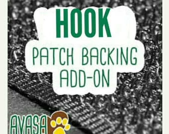 HOOK BACKING - add HOOK to any patch