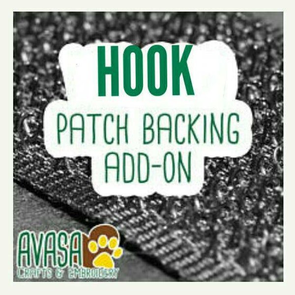 HOOK BACKING - add HOOK to any patch