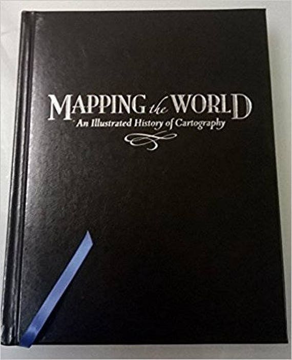 Mapping the World An Illustrated History of Calligraphy LEATHER BOUND (Collector's book, collector's item)