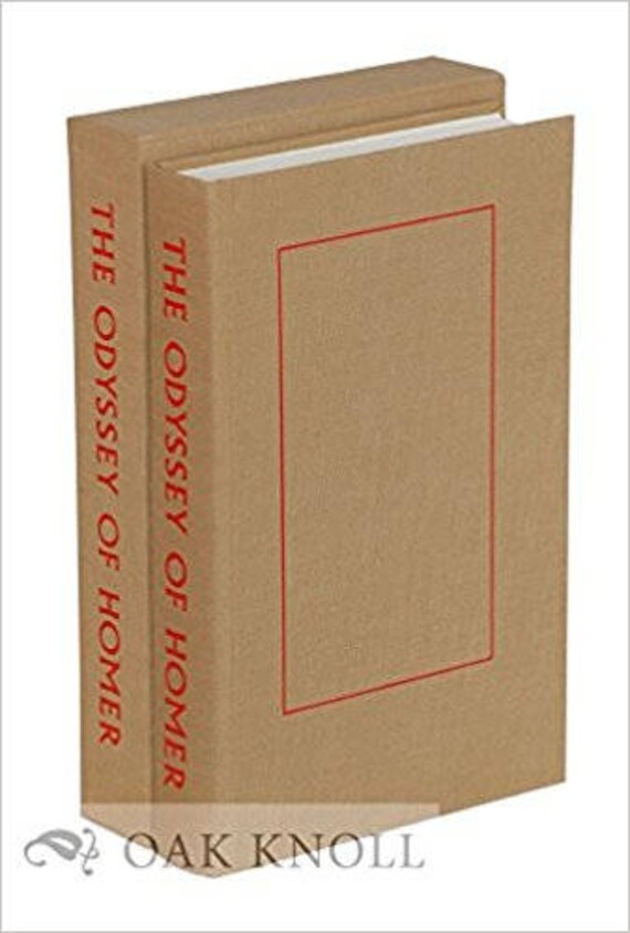 The Odyssey of Homer Hard Cover Limited Editions (Collector's book)