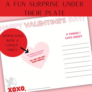 Printable Valentines Day Placemat | Kids Valentine Activity | Kids ...