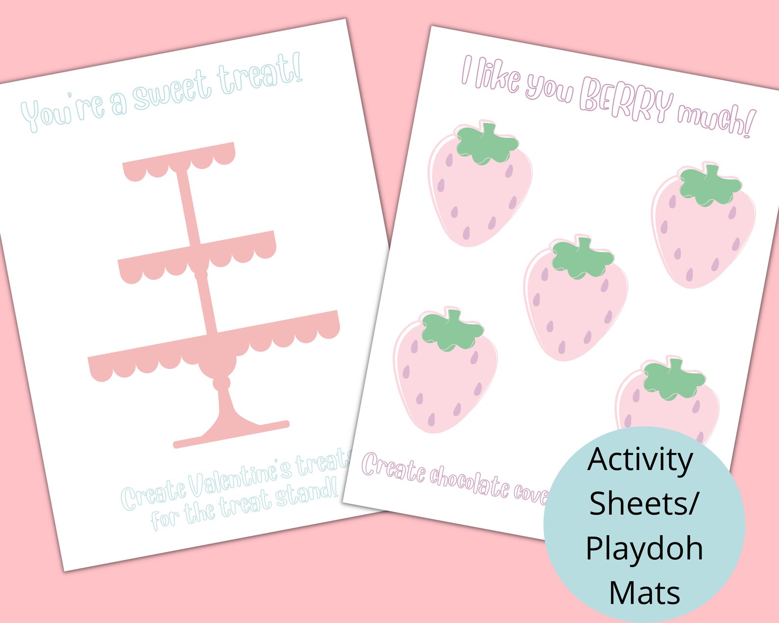 Printable Kids Valentine's Activity Bundle Preschool - Etsy