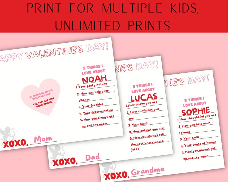 Printable Valentines Day Placemat | Kids Valentine Activity | Kids ...