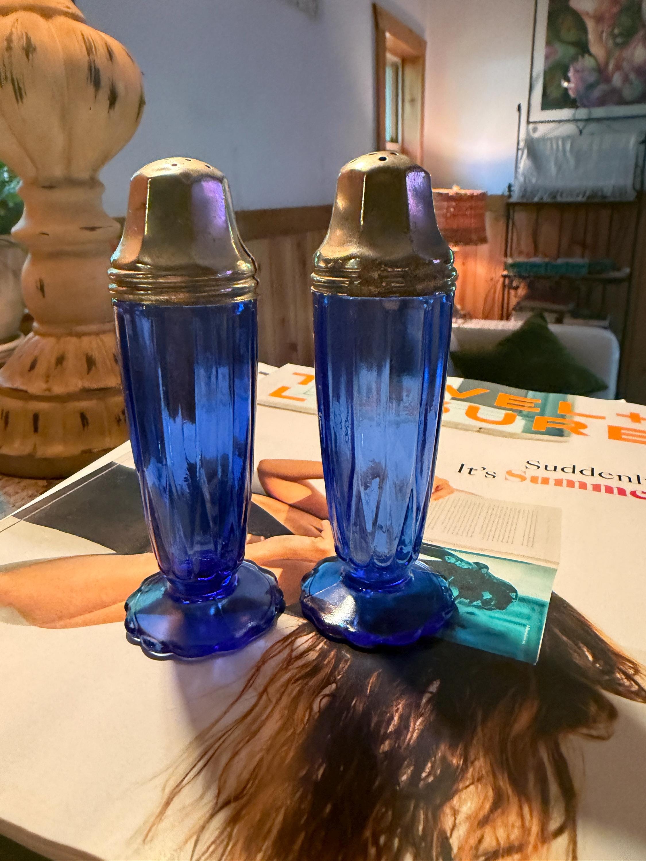 Anchor Hocking Salt & Pepper Shakers - Etsy