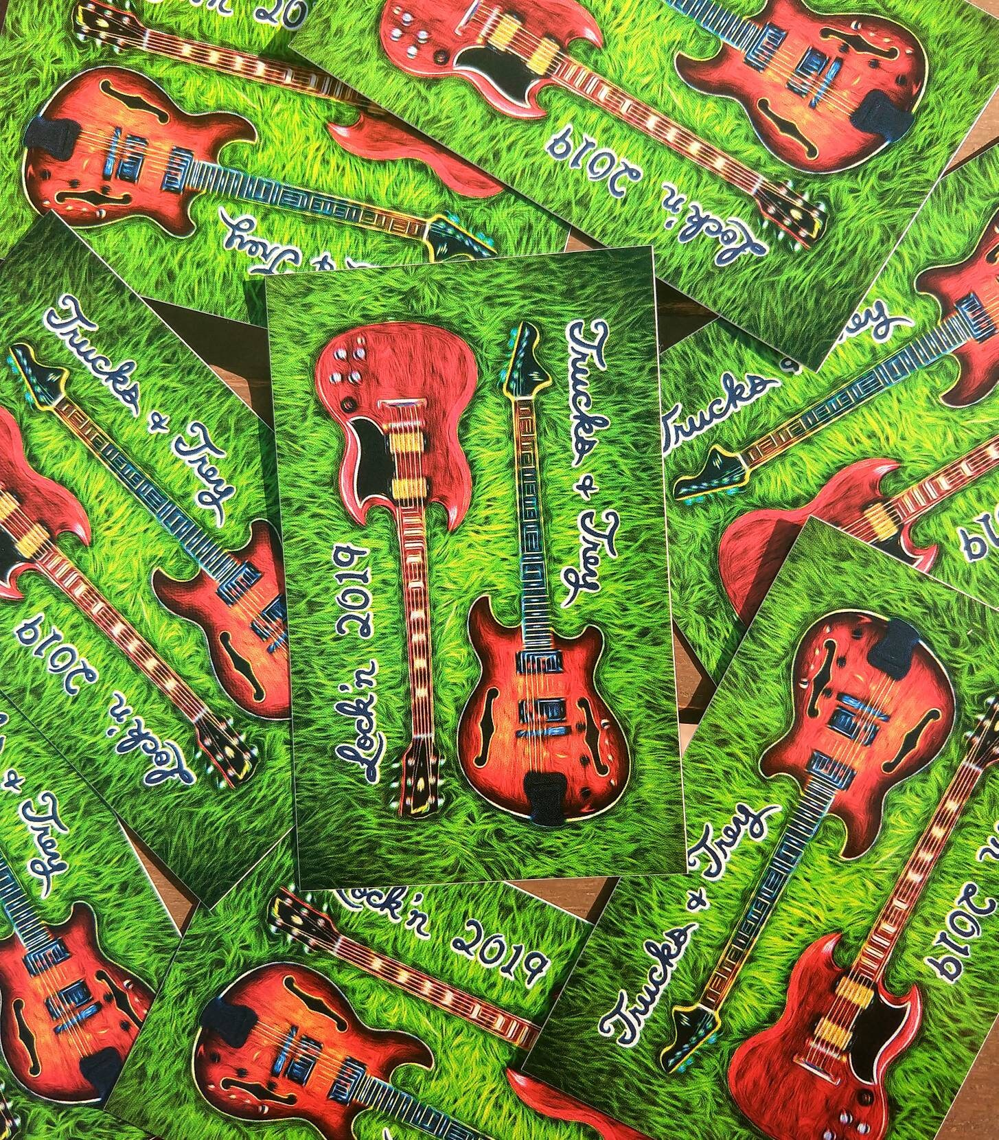 Lockn Fest Sticker Trucks and Trey Sticker, Vinyl Lockn' Slap - Etsy