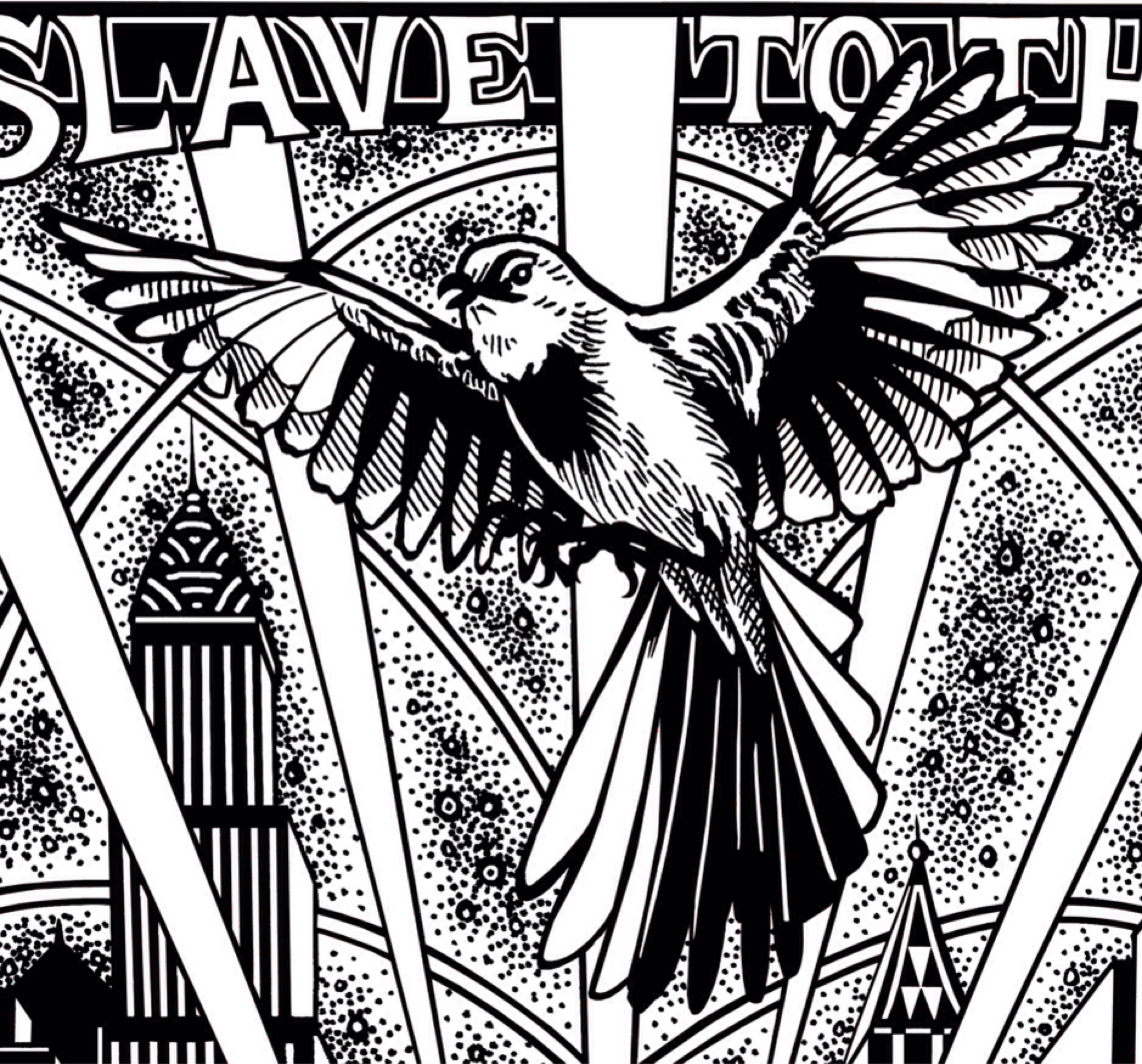 Slave to the Traffic Light Print, Song Illustration Etsy