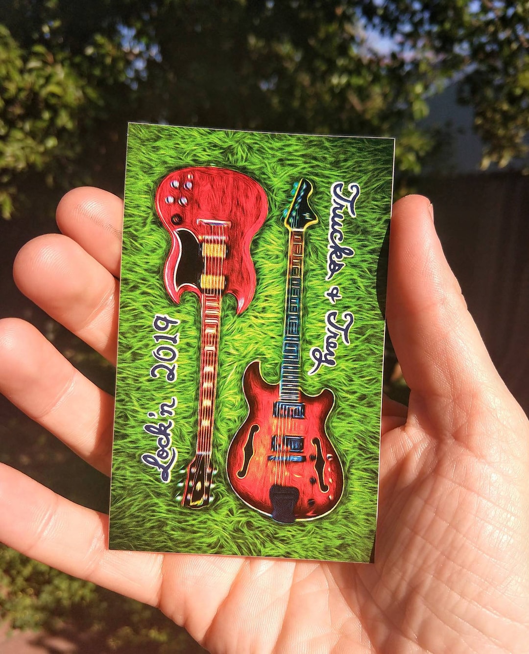 Lockn Fest Sticker Trucks and Trey Sticker, Vinyl Lockn' Slap - Etsy