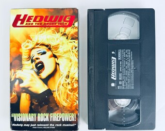 Hedwig and the Angry Inch VHS (2001) John Cameron Mitchell, Cult Classic Film, LGBTQ Musical,  Tested & Working