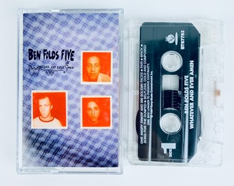 Ben Folds Five Whatever and Ever Amen Cassette Tape (1997) USA, Vintage 90s Alternative, Brick, Guaranteed, TESTED