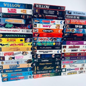 80s 90s Vintage VHS, Natural Born Killers, Heathers, Dogma, Cruel Intentions, MTV, Buffy, Best in Show, Beavis Butthead, TESTED, 1 of 8