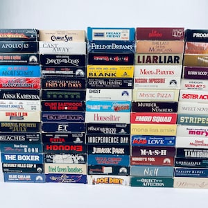 80s 90s VHS Movies, 5 bucks Each, U Pick: Bring it On Again, Beaches, Ghost, Sister Act, Jurassic Park, Evita, Varsity Blues, ALL TESTED