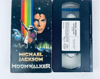 Michael Jackson Moonwalker VHS, 1988, Man in the Mirror