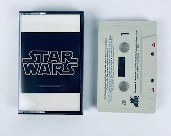Casete vintage de la banda sonora de Star Wars (1977) - John Williams