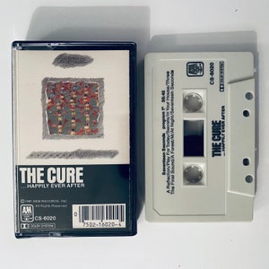 The Cure Happily Ever After Cassette Tape, Rare 2 in 1 Album w/ Seventeen Seconds, Faith, Vintage 80s New Wave, Post Punk, TESTED, WORKING