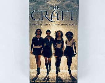 The Craft VHS, 1996, ¡Nuevo y Sellado de Fábrica! Fairuza Balk, Robin Tunney, Neve Campbell, Raro hallazgo, Vintage de los 90