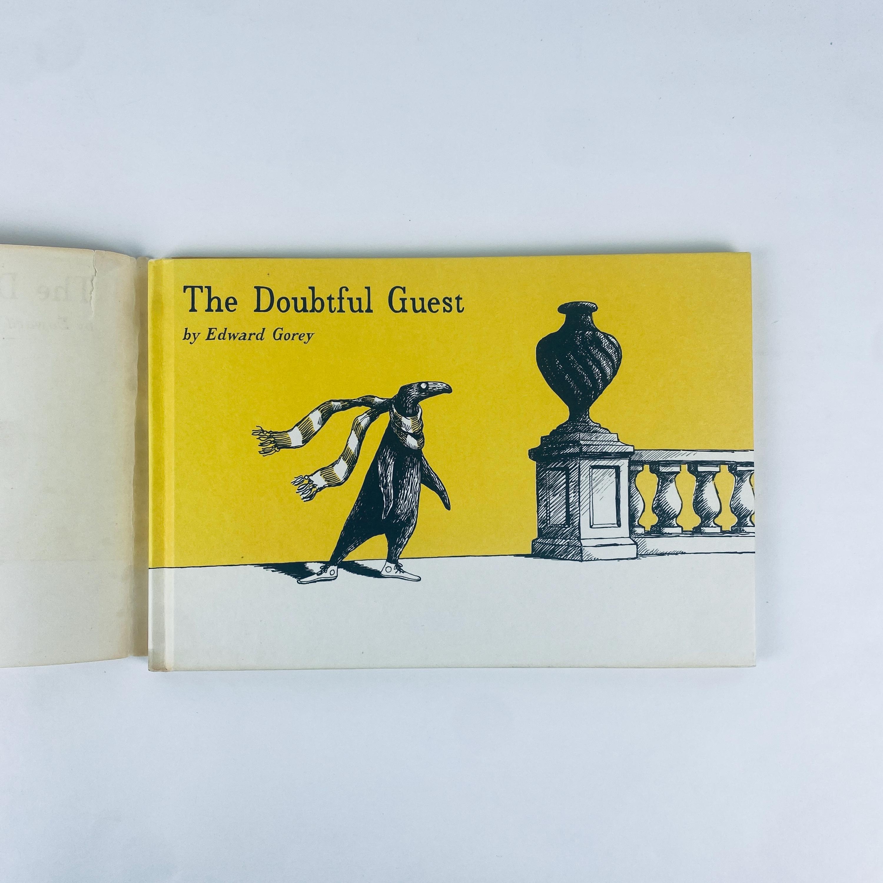 The Doubtful Guest by Edward Gorey (1978) First Print, Hard Cover 