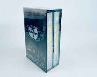 Wu-Tang Clan - Wu-Tang Forever Double Cassette Box Set - 25th Anniversary Edition, USA 1st Press, Rare!
