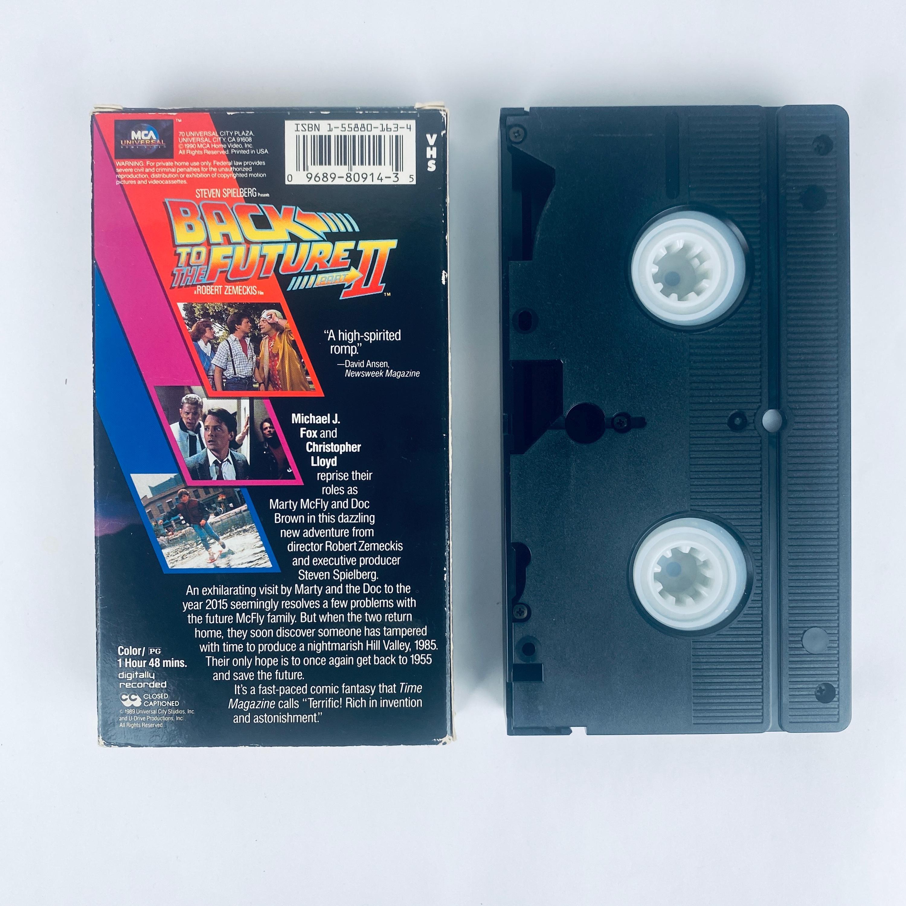 Buy Back to the Future VHS Trilogy, Vintage 80s Comedy, Michael J