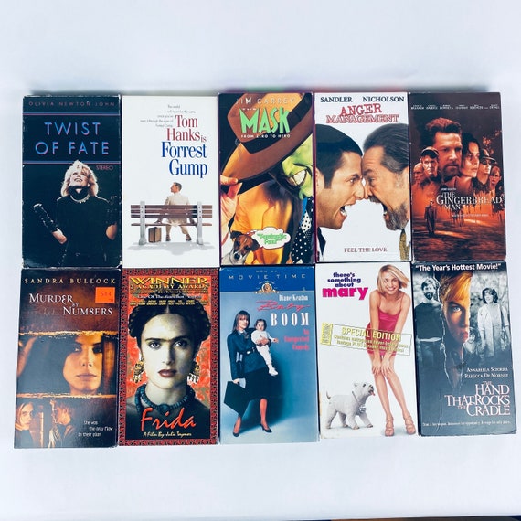 80s 90s VHS Movies, Only 5 Bucks Each, Comedy, Horror, Drama