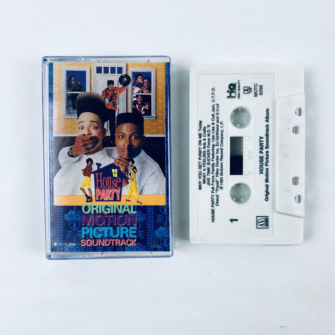 House Party Soundtrack Cassette Tape TESTED & WORKING Vintage Etsy