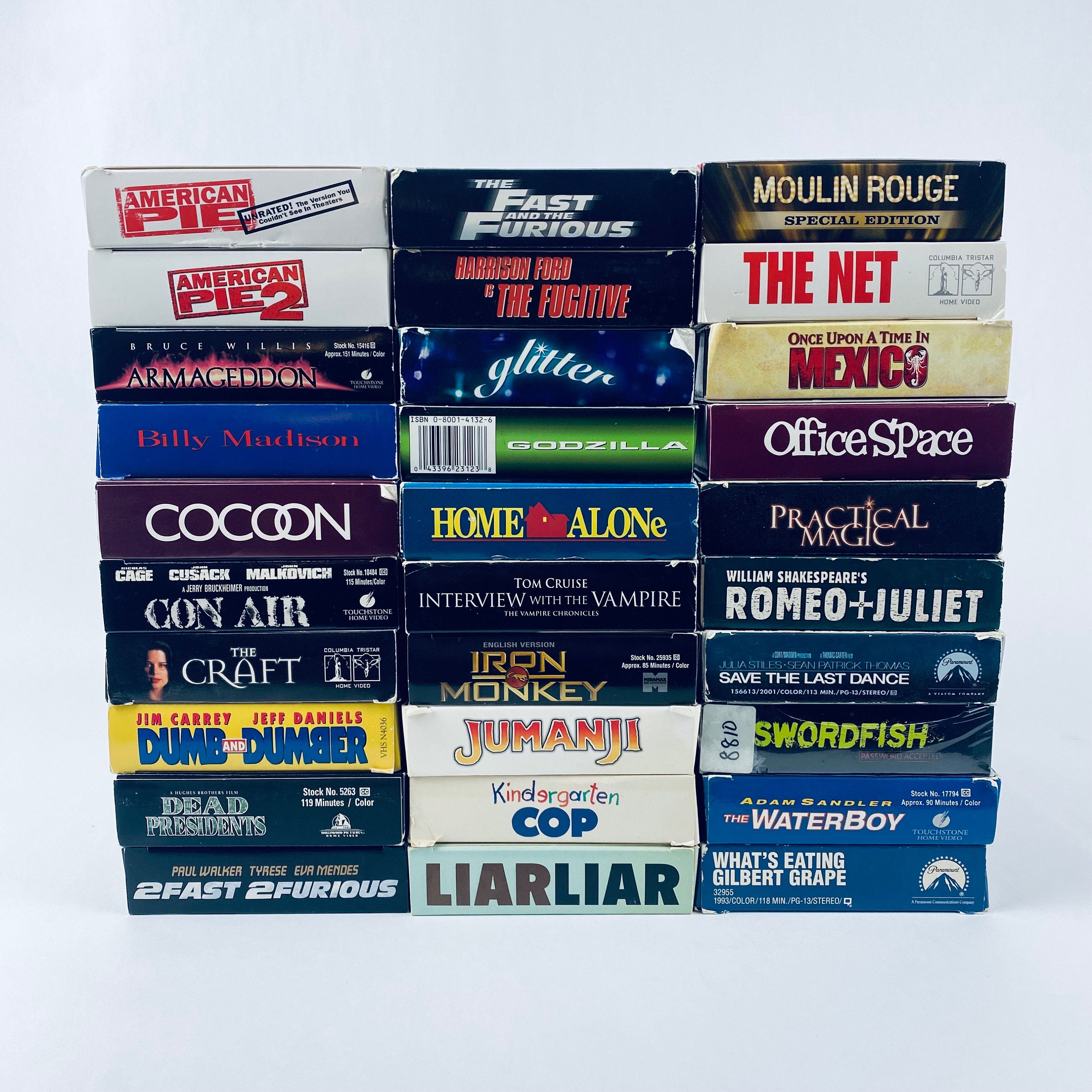 90s VHS Movies, You Choose: the Craft, Boogie Nights, Bottle