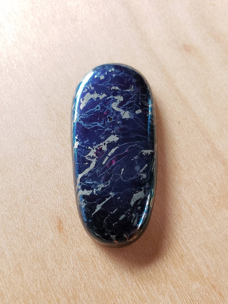 Covelite Cabochon