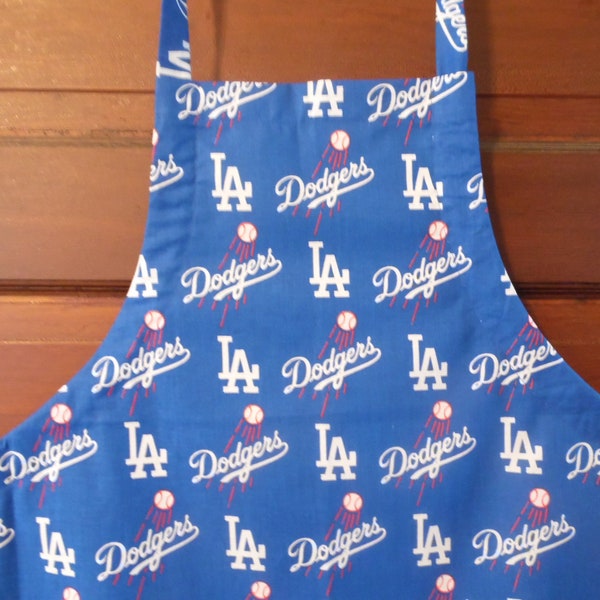 Los Angeles Dodgers barbecue apron