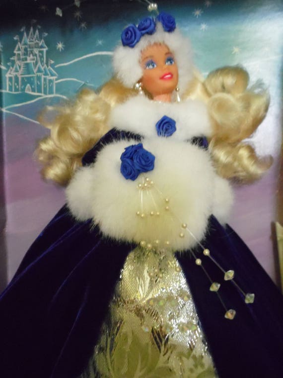 winter princess barbie 1993