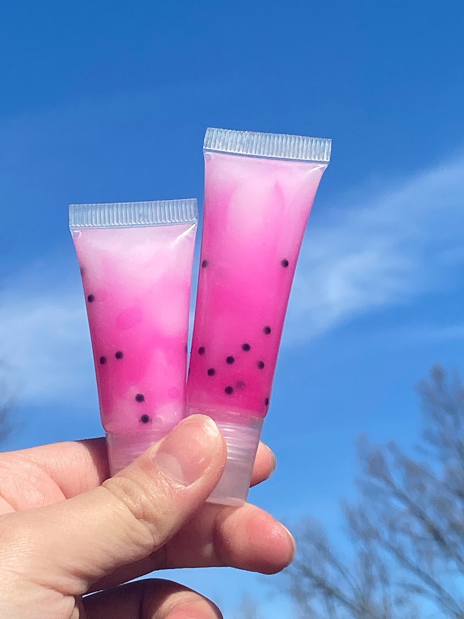 Dragon fruit lip gloss Etsy