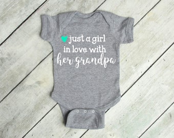 Baby Romper Im Going to Love Horses When I Grow Up Just Like My Pawpaw