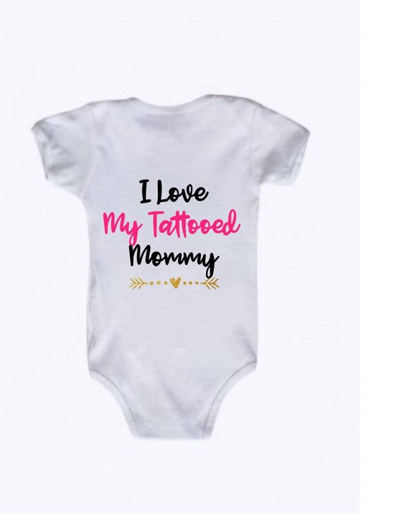 i love my mommy onesie