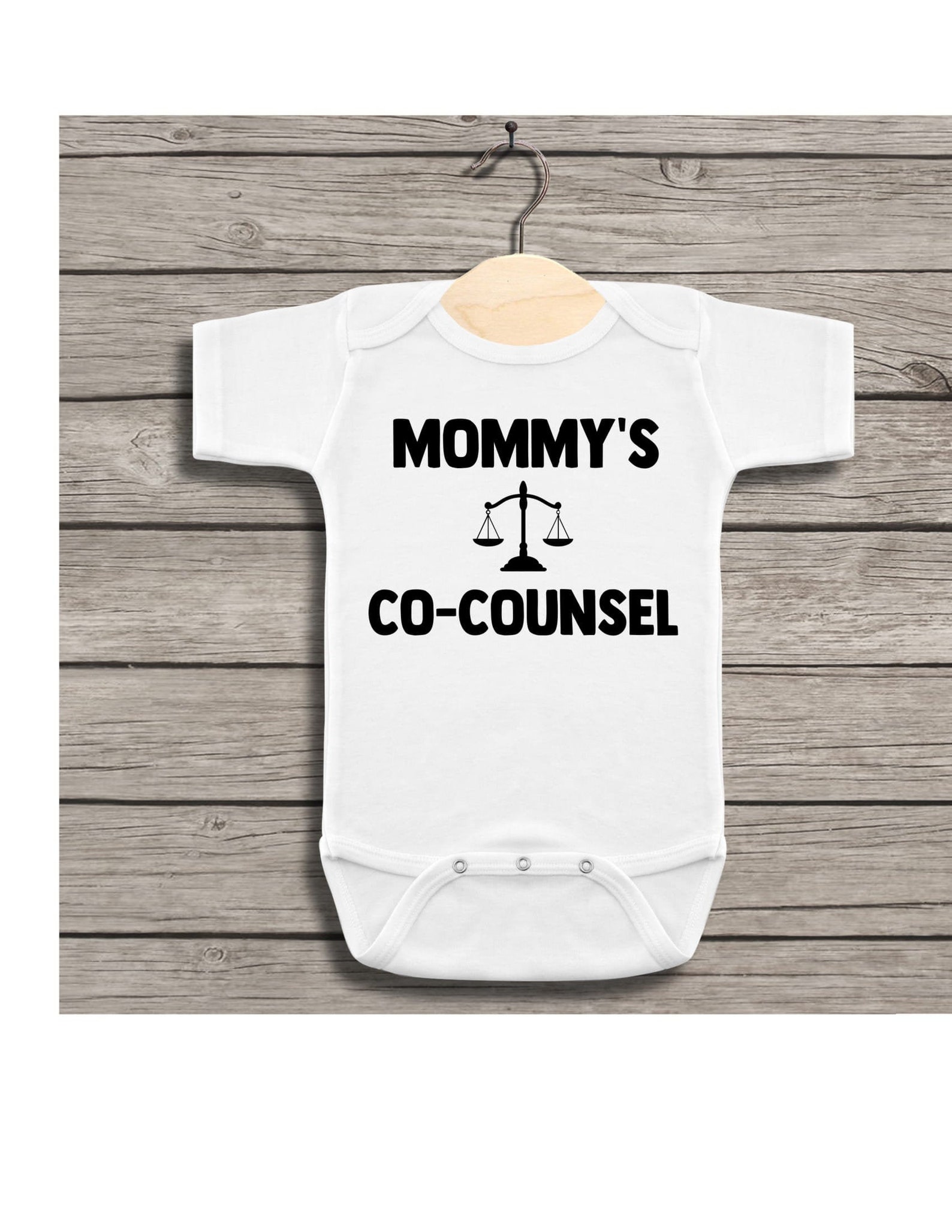 Mommy's Cocounsel Lawyer Baby Onesie® Gift for Lawyer Etsy