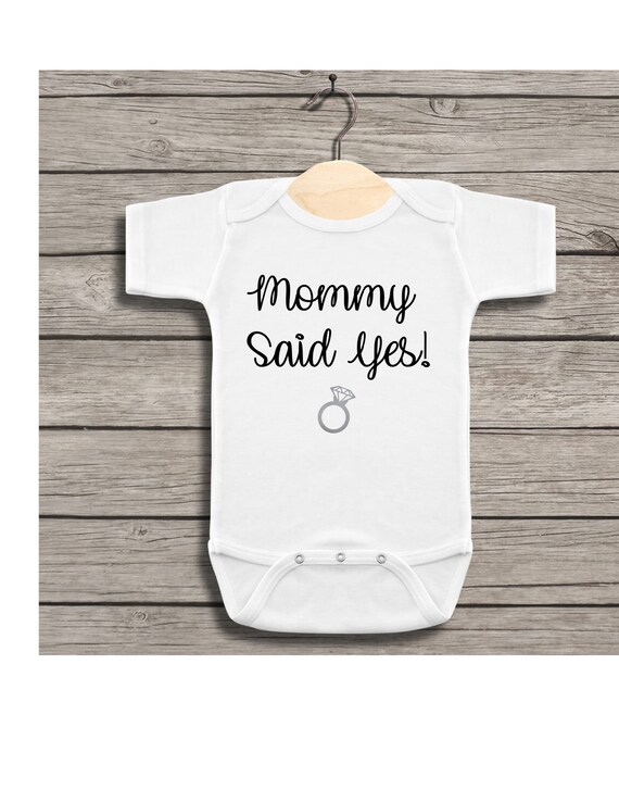 mommy said yes t shirt