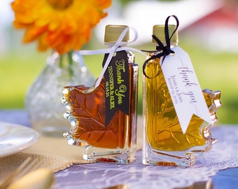 Fall Wedding Favors (24) | Vermont Maple Syrup in Two Grades | Rustic Wedding Favors | Bulk Wedding Favors