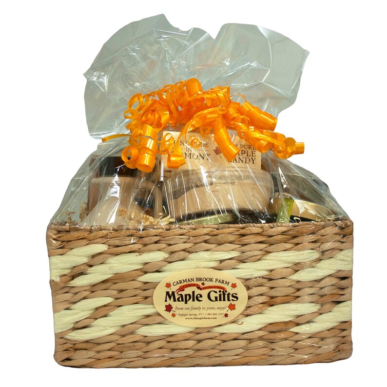 Vermont Gift Basket Vermont Maple Syrup Maple Candy Food