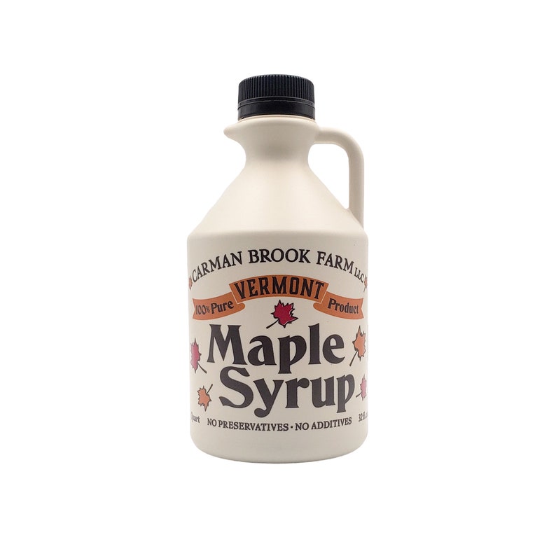 Quart of Maple Syrup Vermont Maple Syrup Gluten Free Etsy