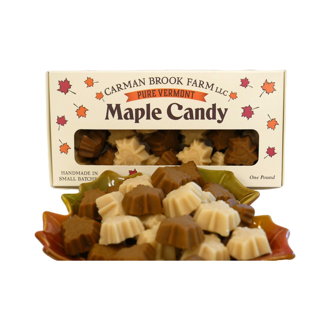 Maple Candy One Pound Hard Candy Vegan Candy Gluten Free Maple Syrup
