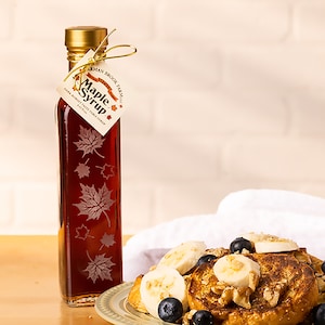 Maple Syrup in Autumn Leaf Bottle | Appreciation Gift