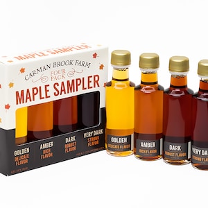4 Pack Sampler | Vermont Maple Syrup | Sample Set Gift