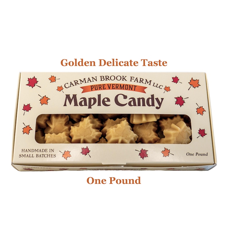 Maple Candy One Pound Hard Candy Vegan Candy Gluten Free Etsy