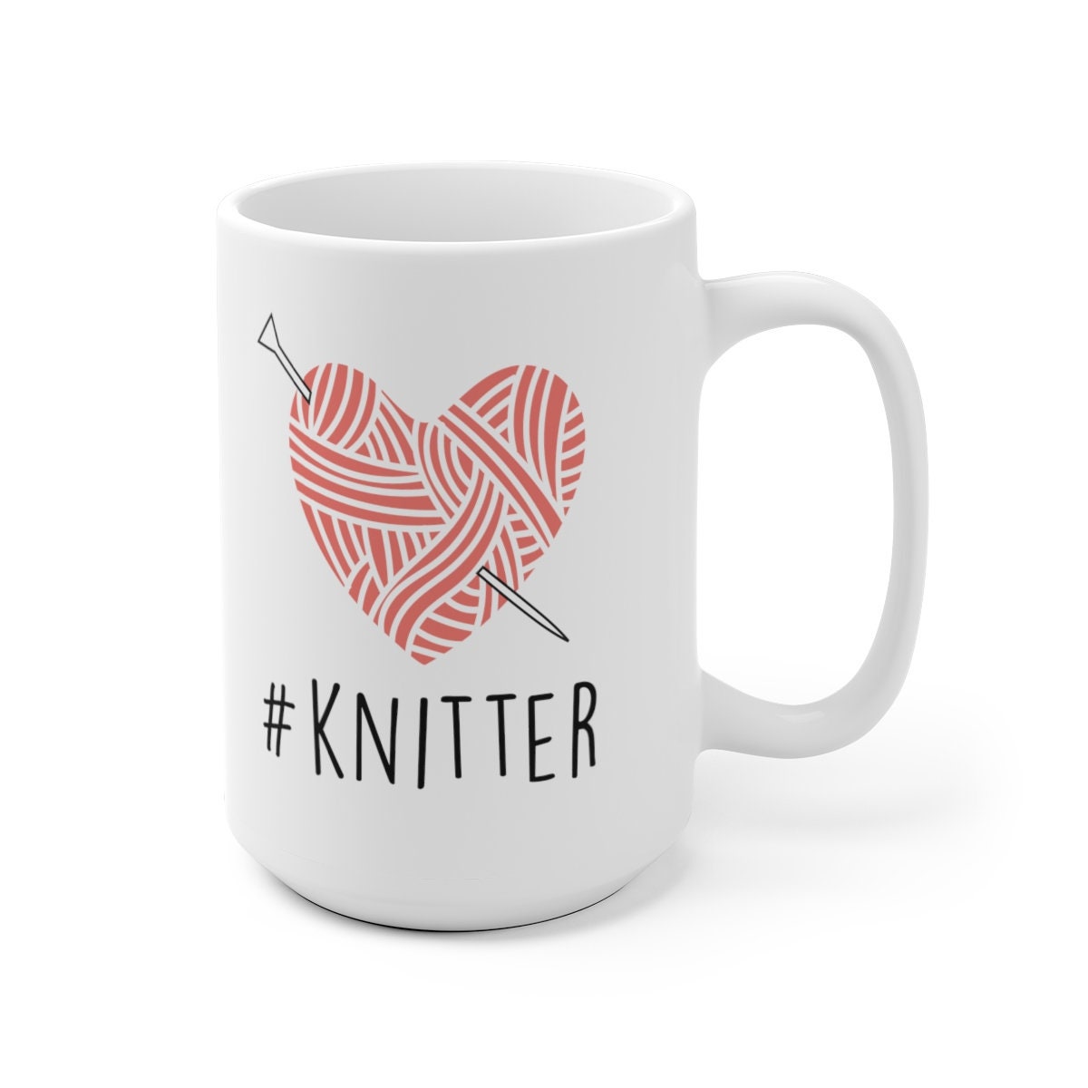 Knitters Mug Knitting Coffee Mug Gifts for Knitters Cute Etsy