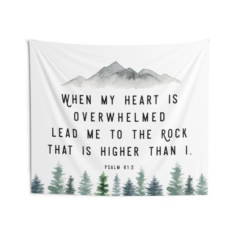 Bible Verse Tapestry Christian Tapestry Tapestry Wall  Etsy