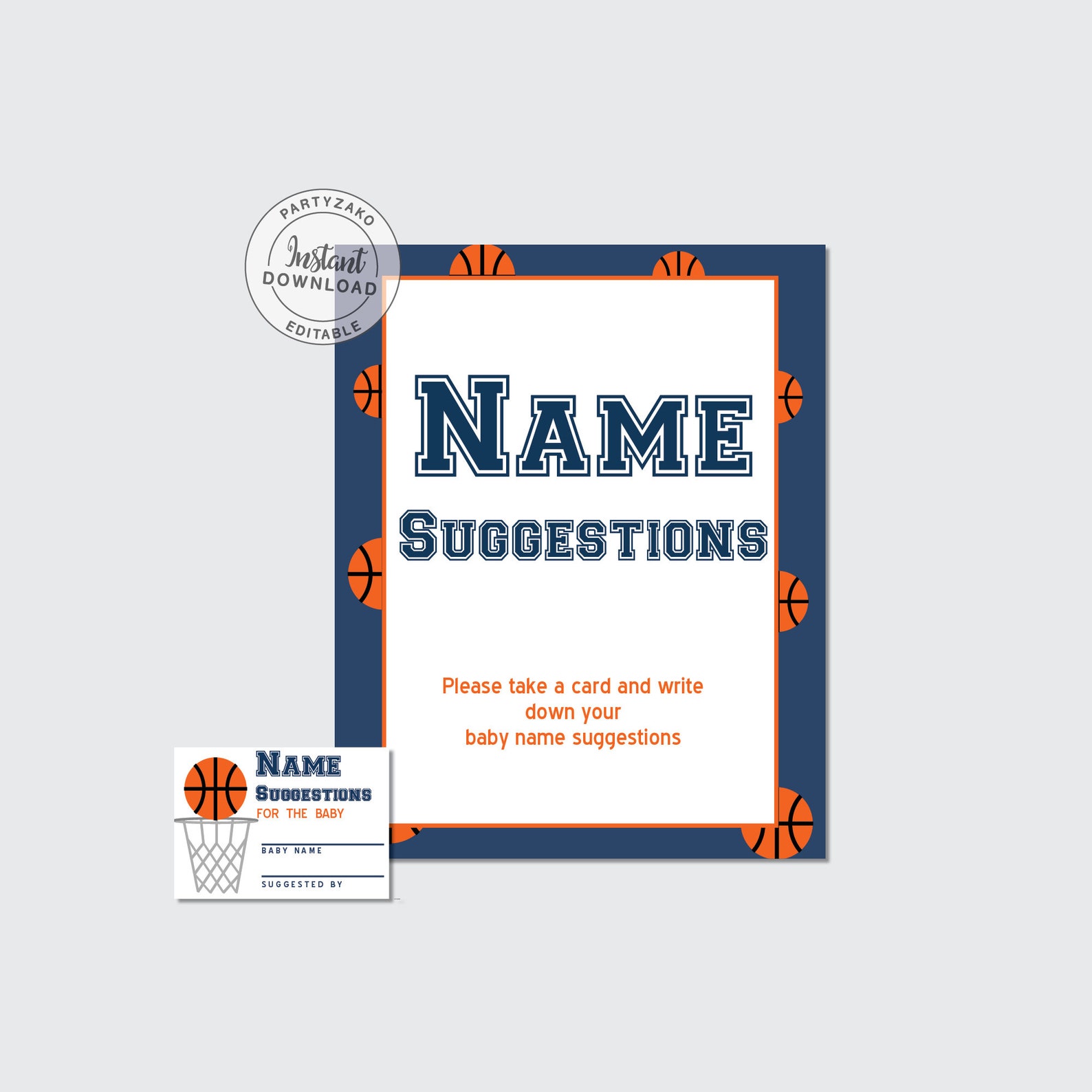 Basketball Name Suggestions / Basketball Name Ideas / Instant Etsy