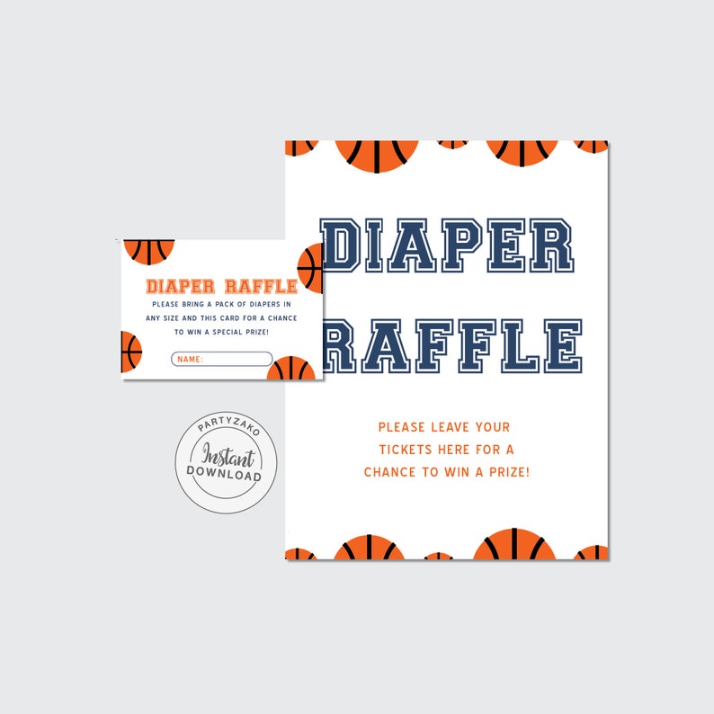 Basketball Baby Shower poster games \u2022 Advice for mom \u2022 Guess the baby food \u2022 Drop your books \u2022 diaper raffle Forest shower games