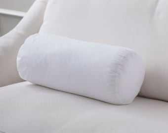 Pillow Insert - 5Dx17 Bolster Pillow Insert - Poly/Feather/Blend - Plankroad Home Decor
