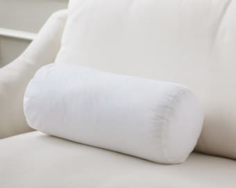 Pillow Insert - 9Dx18 Bolster Pillow Insert - Poly/Feather/Blend - Plankroad Home Decor