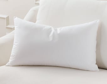 Pillow Insert - 13x22 Rectangular Pillow Insert - Poly/Feather/Blend - Plankroad Home Decor