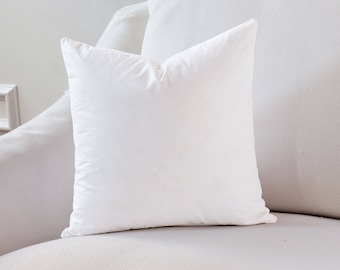 Pillow Insert - 10x10 Square Pillow Insert - Poly/Feather/Blend - Plankroad Home Decor