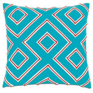 Poolside Somersault Decorative Outdoor Pillow Cover 20&quot; x 20&quot;