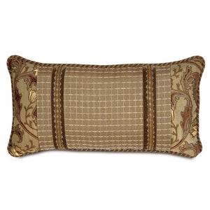 Fairmount Gold Insert Lumbar Pillow Cover 11x21